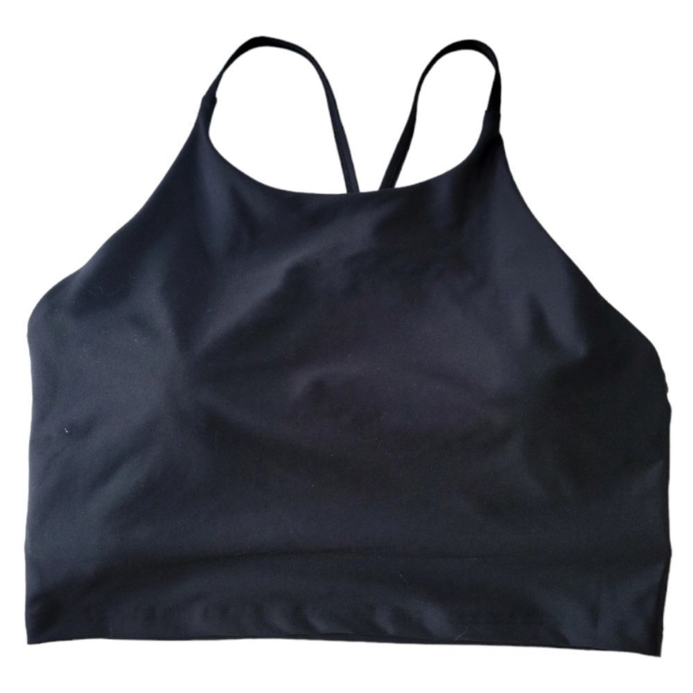 Old navy powersport active top size XL black spandex no falls athletic yoga